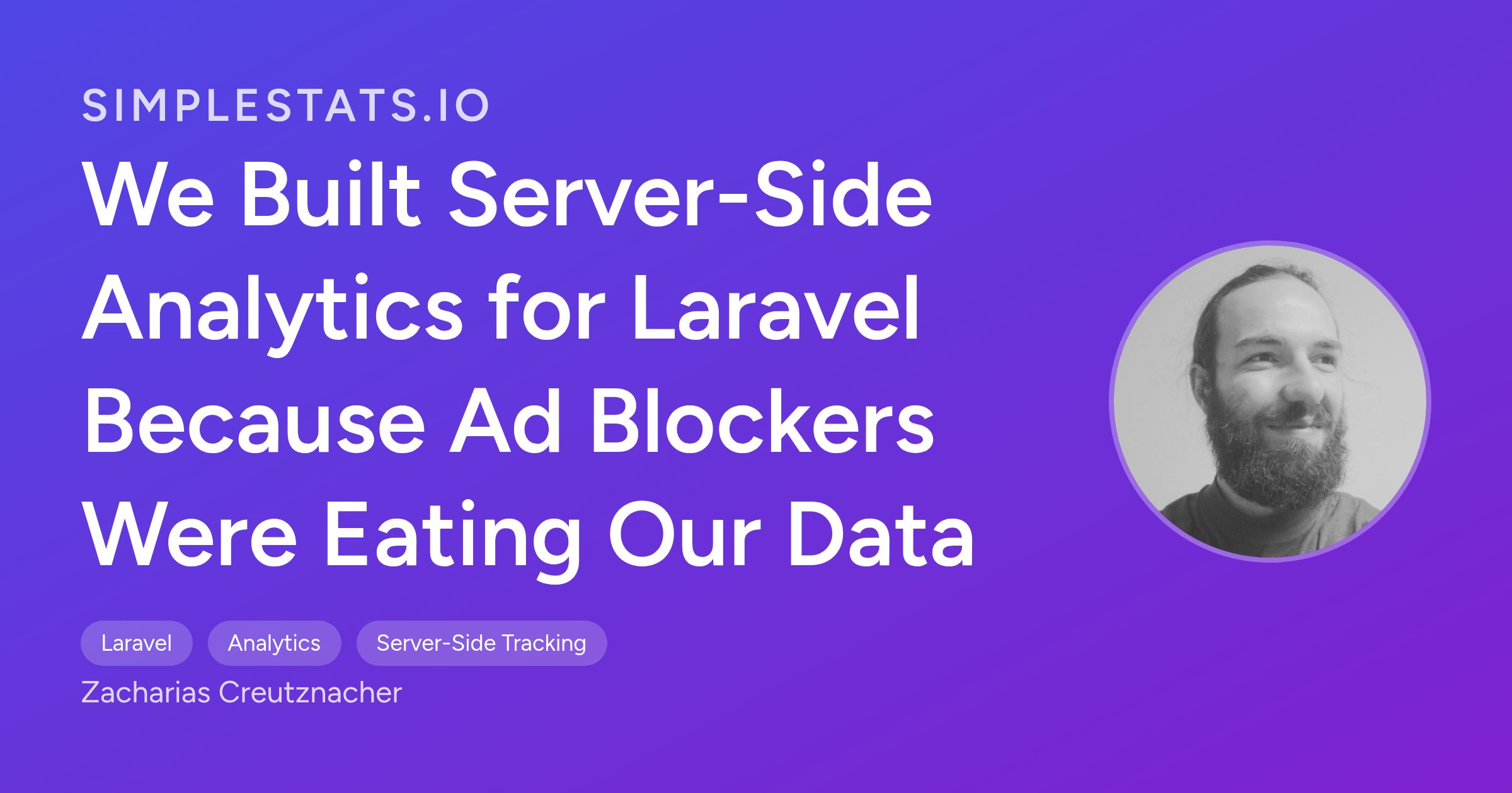 SimpleStats – Server-side Laravel analytics, immune to ad blockers